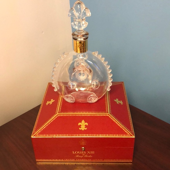 Other Louisxiii Baccarat Cristal Bottle And Case Poshmark